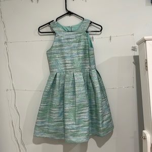 Blue dress by blush.